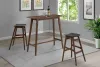 CoasterEveryday 101436 Finnick - Rectangular Pub Height Bar Table - Walnut