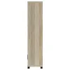 Coaster Fine Furniture 707746 Sachin - 3-Shelf Engineered Wood Media Tower - Distressed Pine
