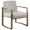CoasterElevations 903048 Cory - Upholstered Arched Arm Accent Chair - Cream