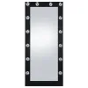 Coaster Fine Furniture 969557 Zayan - Floor LED Lighting Black Gloss - Mirror