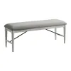 Intercon MR-CH-5019C-WWH-RTA Modern Rustic - Dining Bench - Weathered White