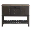 Intercon BE-CA-5218-BWA-C Beacon - Server - Charcoal / Walnut