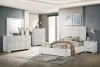 Coaster Fine Furniture 203511T Felicity - Upholstered Twin Platform Bed - White
