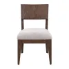 Liberty Furniture 732-C9101S Cascade Falls - Panel Back Side Chair - Satin Espresso