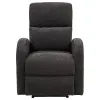 Coaster Fine Furniture 603293P Grant - Fabric Upholstered Power Recliner Chair - Charcoal Gray