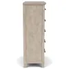 Riverside Furniture 79265 Bennett - Five Drawer Chest - Frosted Gray