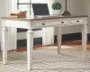 Ashley Furniture H743-134 Realyn - Home Office Lift Top Desk - White / Brown