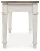 Ashley Furniture D394-00 Skempton - Storage Bench - White