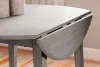 Ashley Furniture D194-15 Shullden - Round Drm Drop Leaf Table - Gray