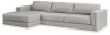 Ashley Furniture 57404S1 Amiata - 2-Piece Sectional With Laf Corner Chaise - Glacier