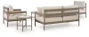 Ashley Furniture PCP383-080 Bluff Trail - Loveseat, Lounge Chairs, Tables Set (Set of 5) - Beige