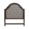 Liberty Furniture 297-BR13HU Liberty Furniture 297-BR13HU Paradise Valley - Queen Upholstered Arched Panel Headboard - Saddle Brown