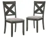 New Classic D1902-20 Gulliver - Side Chair (Set of 2) - Rustic Brown