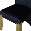 New Classic D2034G-20 Empire - Dining Chair (Set of 2) - Black