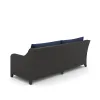 New Classic G807C-30S Skye - 2 Piece Outdoor Set (Sofa & Slat Top Coffee Table) - Blue