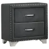 CoasterEveryday 223381KW-S5 Melody - 5 Piece California King Bedroom Set - Gray