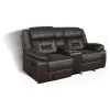 CoasterEveryday 651355 Greer - Upholstered Motion Reclining Loveseat - Brown