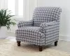 CoasterElevations 903093 Glenn - Upholstered English Arm Accent Chair - Blue