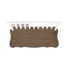 Liberty Furniture 741-C9000B Al Fresco - Slat Back Bench - Graphite & Whitestone
