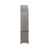 Liberty Furniture 237G-DR-CC Liberty Furniture 237G-DR-CC River Place - Curio Cabinet - Riverstone Gray & Tobacco