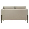 Coaster Fine Furniture 511102 Islington - Fabric Upholstered Panel Arm Loveseat - Taupe