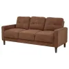 Coaster Fine Furniture 509971 Bowen II - Fabric Upholstered Track Arm Sofa - Rust