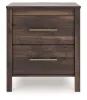 Ashley Furniture EB3660-292 Ashley Furniture EB3660-292 Calverson - Two Drawer Night Stand - Mocha