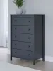 Ashley Furniture EB1528-245 Simmenfort - Five Drawer Chest - Navy Blue