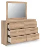Ashley Furniture PCB1360B1 Ashley Furniture PCB1360B1 Kinlanni - Dresser And Mirror - Tan