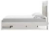 Ashley Furniture B2640B17 Altyra - Queen Panel Bed With Footboard Storage - White