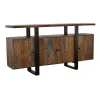 CoasterElevations 110185 Ditman - 4 Door Solid Wood Sideboard Buffet - Gray Sheesham