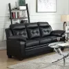 CoasterEveryday 506551 Finley - Upholstered Padded Arm Tufted Sofa - Black