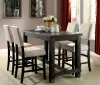 Furniture of America CM3324BK-PT-VN Sania - Counter Height Table - Antique Black
