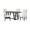 New Classic 40-4125-DW4C New Classic 40-4125-DW4C High Line - Dining Table & 4 Chairs - White