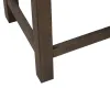 Liberty Furniture 732-OT9001 Cascade Falls - Upholstered Console Stool - Satin Espresso