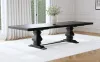 Coaster Fine Furniture 115531 Florence - Extension Dining Table - Distressed Black