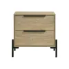 Intercon NH-BR-2402-VNM-C Newhall - Nightstand - Vintage Oak Melamine