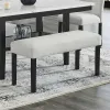 New Classic D400-25-STN Celeste - Dining Bench - Stone