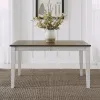 Liberty Furniture 741-T4074 Al Fresco - Rectangular Leg Table - Graphite & Whitestone