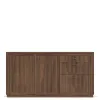 Riverside Furniture 83033 Brooks - Credenza - Nouveau Walnut