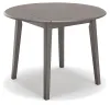 Ashley Furniture D194-15 Shullden - Round Drm Drop Leaf Table - Gray