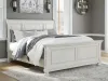 Ashley Furniture B742/31/36/54/77/96/92(2) Ashley Furniture B742/31/36/54/77/96/92(2) Robbinsdale - 7 Pc. - Dresser, Mirror, Queen Sleigh Bed, 2 Nightstands - Antique White