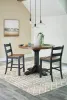 Ashley Furniture D546/23T/23B/724 Valebeck - 4 Pc. - Counter Height Dining Table, 2 Barstools - Multi