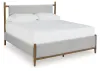 Ashley Furniture B615B6 Lyncott - King Upholstered Bed - Brown