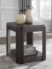 Ashley Furniture T700-3 Carlibrie - Rectangular End Table - Warm Brown