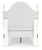 Ashley Furniture PCB1819B5 Ashley Furniture PCB1819B5 Kozlani - Twin Upholstered Panel Bed - White