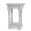 Riverside Furniture 54313 Riverside Furniture 54313 Winston - Round Chairside Table - Aged Cotton