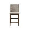 New Classic D3434-CS-CRM Kody - Upholstered Counter Chair (Set of 2) - Cream