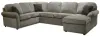 England 240060P/2400-22/2400-41/2400-05 England 240060P/2400-22/2400-41/2400-05 Malibu - 4 Piece Sectional (LAF Power Loveseat, Corner Wedge, Armless Full Sleeper & RAF Chaise)