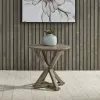Liberty Furniture 172-OT1021 Parkland Falls - Round End Table - Weathered Taupe